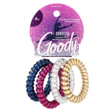 Goody Holiday Ball Coils - 4 Count AssorTed - Jelly Bands que les queues de cheval Accessoires pour les hommes pour hommes garons et filles a st
