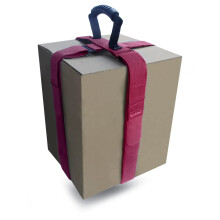 Zwaar uitgevoerde dwarsbagageriemhouder voor omvangrijke voorwerpen met handvat XL-vastbindbare verstelbare riem die strak zit voor een veilige grip