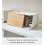 Caja de pan - YAMAZAKI - Tower Bread - Acero y bambú - Blanco - Tapa extraíble 2