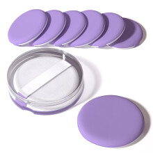 Mohope 8pcs Air Cushion Makeup Sponges pour fondation avec bote portable | Eponge de melange sans latex pour fond de teint et poudre a la creme