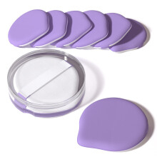 MOHOPE 8Pcs Esponjas de Maquilhagem com Caixa Portátil, Sem Látex, para Base e Pó
