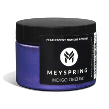 MEYSPRING Indigo Obelisk - Dvoubarevn fialov sldov prek pro epoxidovou pryskyrici - Barevn pigmentov prek pro umen pryskyrice - Potreby pr