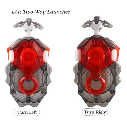 Kæmpende toppe Burst Launcher B-184 L/R To-vejs launcher DB Layer System Pull-Wire Launcher (sort) 1
