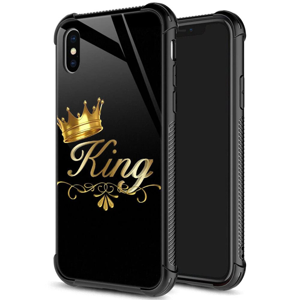 Djsok Case Compatible With Iphone Xs Max Case King Crown Case For Iphone Xs Max Cases For Man Boys Girls Shockproof Rugged Cover Case 9431971576651