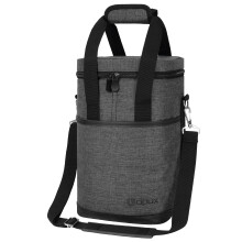 opux Wine Bag  4 Bottle Wine cooler Bag  Insulated Wine Tote carrier for Travel Picnic BYOB  Leakproof Padded Portable Wine Bottle Bag for Wine Lovers