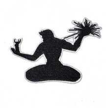 Detroit Spirit 100 % broderim?rke Stryg eller sy p? broderet 2,5"""" bred x 2"""" h?j