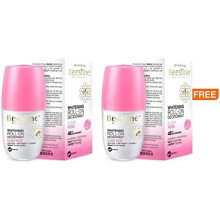 Beesline Elder Rose Roll-On Deodorant (1+1 Free) 48-Hours Protection, 0% Aluminum, Parabens - 50ML