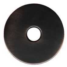 Plaque de protection Corla Modern 3,5 pouces, extra large, pour bras de douche, couvercle de remplacement universel, rond, 3 1/2 pouces (bronze h