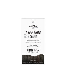 Four Reasons Original Takeaway Color - Coffee Bean 3.0 - Demi-Permanent Hair Color- Ammonia-Free and Fragrance-Free Hair Dye with GRAY COVERAGE -