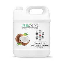 Puroleo fraktioniertes Kokosl 32 FL OZ/946 ml (verpackt in Kanada) 100% natrliche und geruchlose Feuchtigkeitscreme & Trgerl l Haarhaut Krpe