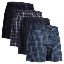 Boxer da uomo DANISH ENDURANcE, confezione da 4. Boxer da uomo in cotone biologico, larghi, traspiranti e leggeri.