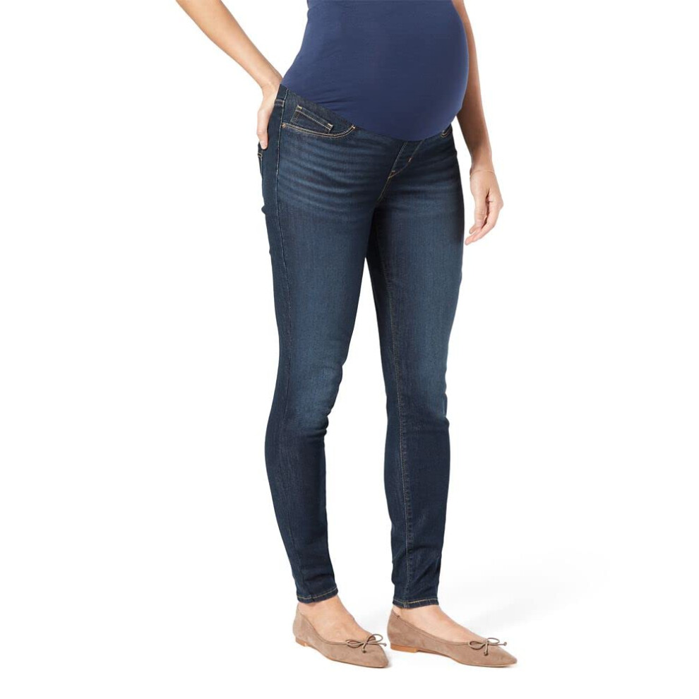 Signature by Levi Strauss  co gold Label Womens Maternity Skinny Jeans  New Mission Hill  Large
