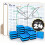 Scribbledo 24 Pack Dry Erase XY Axis Graph Lap Board 1