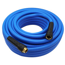 YOTOO Heavy Duty hybride tuinwaterslang 5/8 inch bij 30 meter 150 PSI knikbestendig flexibel met draaibare handgreep en 3/4"" GHT massief messing fitt