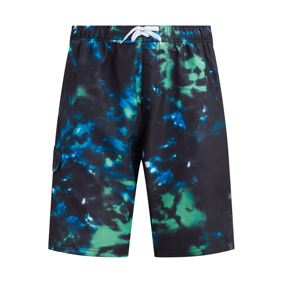 Maillot de bain Kanu Surf Standard Infinite pour homme, tailles standard et longues, noir Hurricane, taille 2X