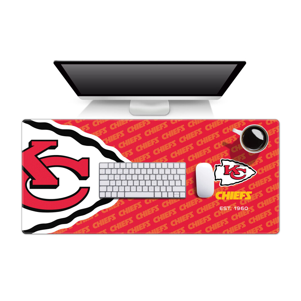 Youthefan Nfl Kansas City Chiefs Logo Series Desk Pad 810081901062