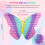 Brincadeira Jumbo de Borboleta para Meninas, 15.75 Polegadas, 162 Bolhas, Brinquedo Fidget Gigante 3