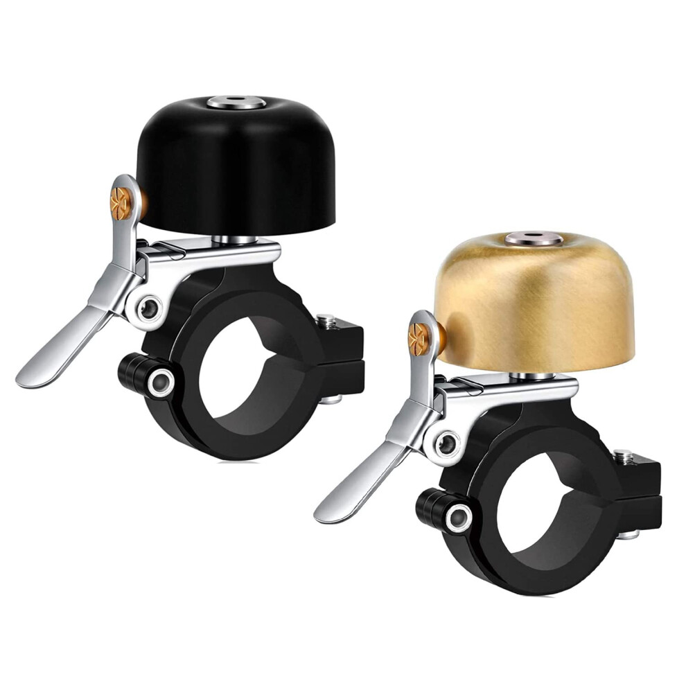 Photos - Bell greallthy Bike  classic Brass Bicycle  for Bike Ring  with Loud Sound s for Road Mountain Bike Handlebars Ad
