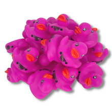 CRAFTERS CUP VHOB Du er blevet ducked Rubber Ducks | Bulk 20 Pack | Gummi Ducky 2,25 tommer bred og 1,75 tommer høj | Brug med Duck Duck -tags |