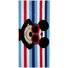 Jay Franco Disney Mikki Hiiri Kesä alkaa tästä Kylpy-/allas-/rantapyyhe - Superpehmeä ja imukykyinen haalistumaton puuvillapyyhe, mitat 28 x 58 t