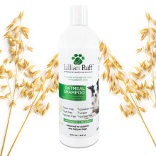 Lillian Ruff Champô Calmante de Aveia para Animais com Aloe e Óleos Essenciais - Alivia Coceira