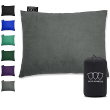 Gold Armour campingkudde Memory Foam - Kompakt komprimerbar hngmatta fr ryggsck och resekuddar fr barn och vuxna - Viktiga utomhus- och campi