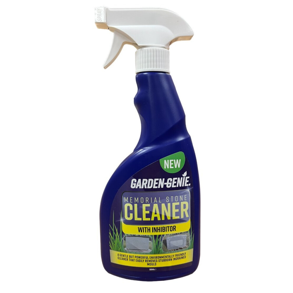 Garden Genie Memorial Stone Cleaner with Algae Inhibitor 500ml