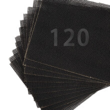 SCOTTCHEN Siatka szlifierska 1/4 arkusza (12 szt.) 5,5"" x 4,5"" do szlifierek ręcznych Arkusze o ziarnistości 120