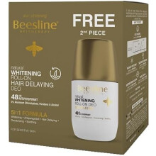 Beesline Hair Delaying Roll-On Deodorant 48H | Long-Lasting Protection from perspiration (1+1 Free)
