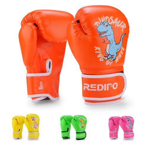 Redipo Kinder-Boxhandschuhe fr Jungen und Mdchen