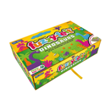 John Adams The Original Fuzzy Felt Dinosaur Set - Multicolour