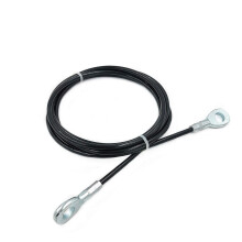 J Bryant Fitness Gym Vervangingskabel Fitness Katrolkabel Dik 0,2 inch / 5 mm Zware staaldraad voor thuisgymnastiek Kabelkatrolbevestigingen Machinea
