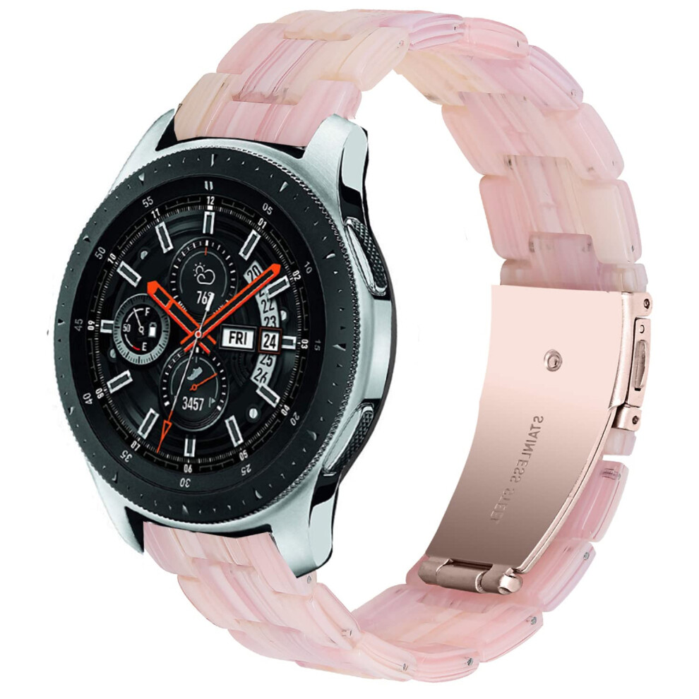 Spinye Band Compatible With Samsung Gear S3 Frontier/Classic/Galaxy Watch 46Mm / Galaxy 3 45Mm / Huawei Watch 3 / Gt2 46Mm 22Mm Colorful Resin Replac 717378066025