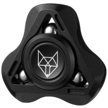 Freelove Upgraded Fox Tri 1.8'' Fidget Spinner with Steel Beads Luminous Metal Spinners Toys for Adults Premium Bearing 2~4 Min Autism Sensory ADHD