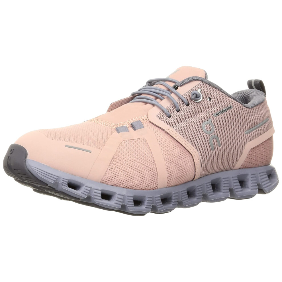 Baskets imperm   ables Cloud 5 pour femme, rose/fossile, pointure 8,5