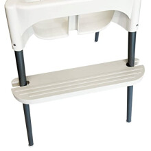 Descanso de Pés Branco IKEA, compatível com Cadeiras Antilop, Ajustável e Antiderrapante