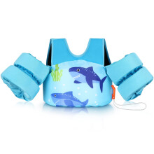 Heysplash Kids Vest de natacin Vest Nia de las mangas del brazo de natacin Aprender al margen de agua Band de brazo de natacin con correa para el