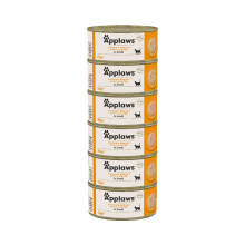 Applaws Natural Chicken Breast with Cheese in Broth Wet Cat Food - ( 156g × 24 Tins )