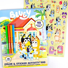 Bluey Coloring & Activity & Sticker Book idal pour les activits pour enfants  domicile