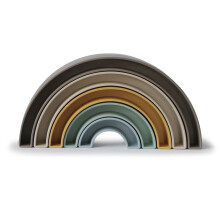 pappie Rainbow Stacker Toy | Gemaakt in Denemarken (Hillside)