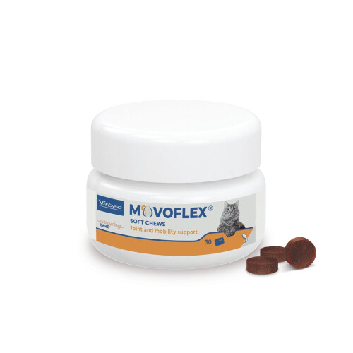 Virbac Movoflex Cat Joint & Mobility Support Soft Chews Supplement x 30