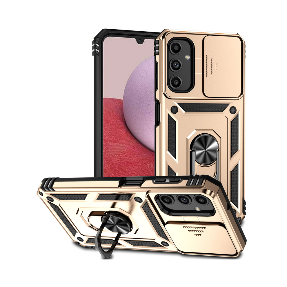 (, For Galaxy A14 5G) For Samsung Galaxy A14 A14 5G Case Armor Shockproo Golden 931287634476