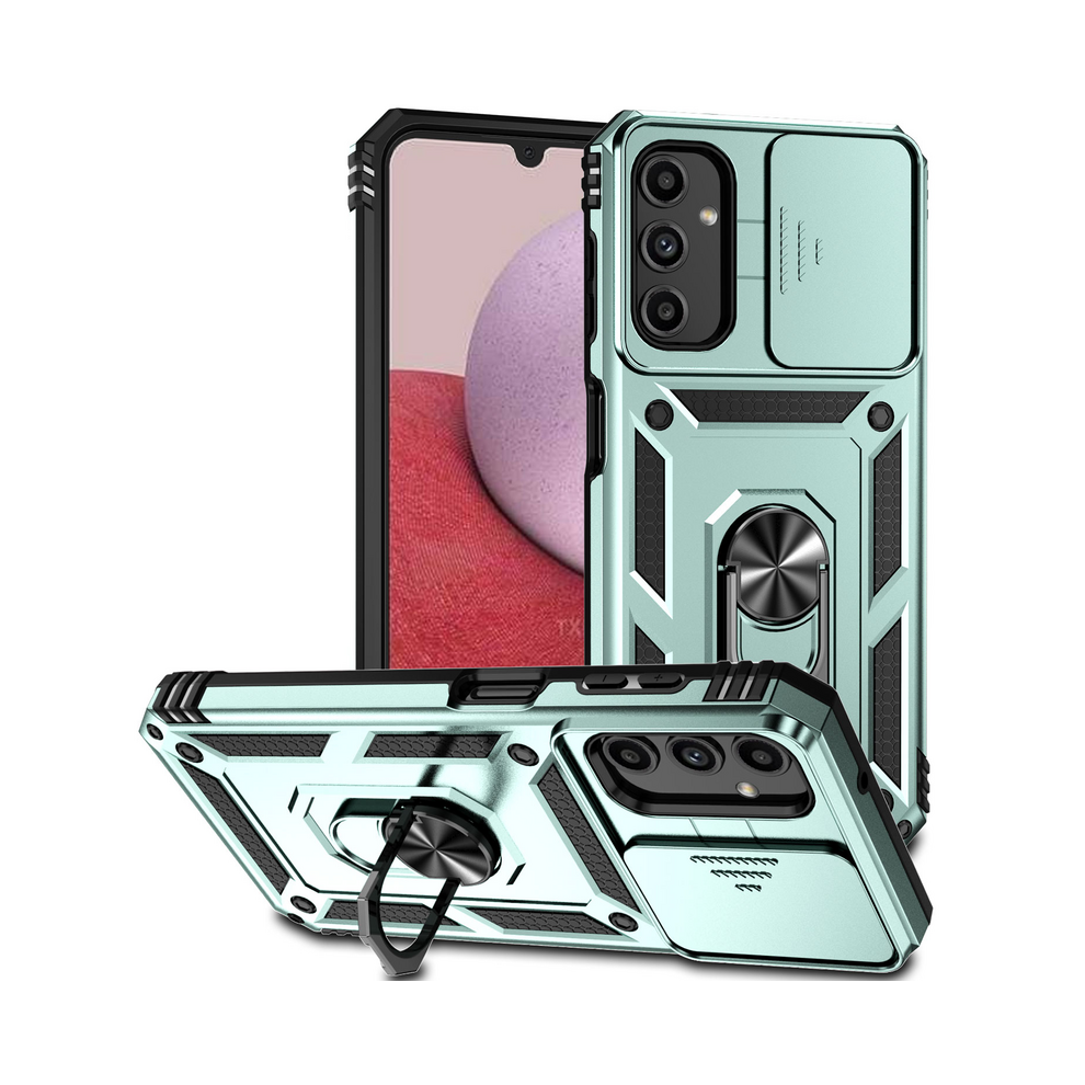 (Dark For Galaxy A14 5G) For Samsung Galaxy A14 A14 5G Case Armor Shockproo Green 931287634469