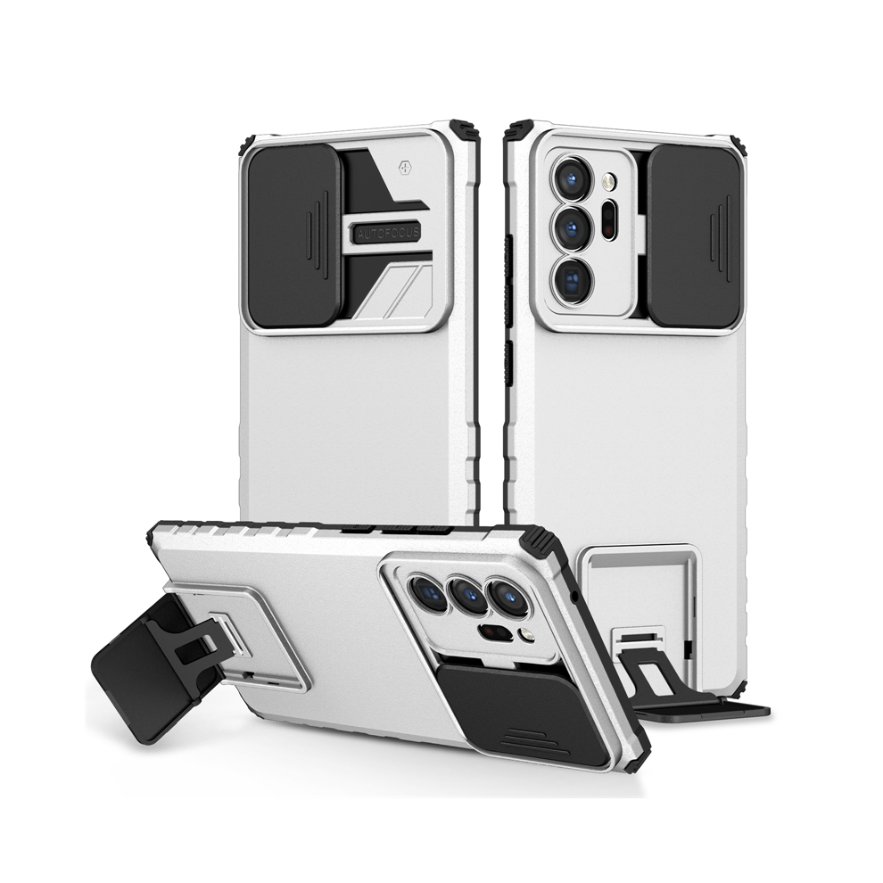 (, For Galaxy Note 20) For Samsung Galaxy Note20 Ultra Case Armor Kicksta White 931287638894