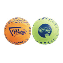 Wahu Super Grip 100%-ban vzll Skimball kszlet 2 db vzkiugr labdt tartalmaz csomag 150 mter feletti vzen, zld/narancssrga vzen sz labd