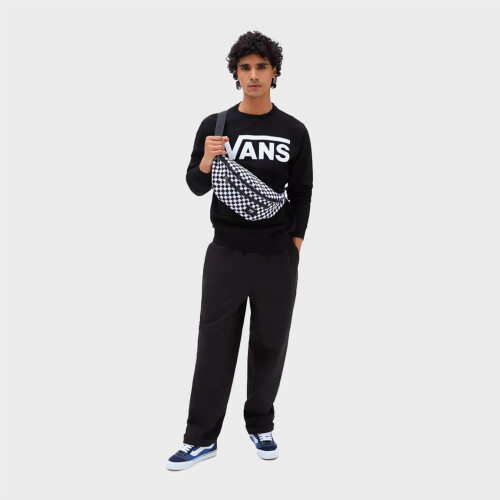 Vans (Large) Vans Classic Crew II Men's Sweatshirt Black 2