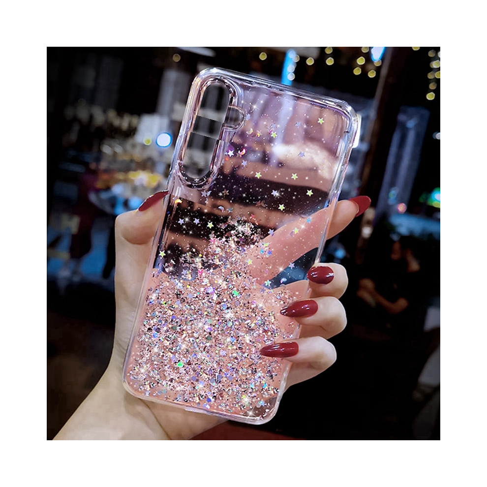 (, For Galaxy A16 5G) Bling Glitter Phone Case For Samsung Galaxy A14 A1 Pink 931287665142