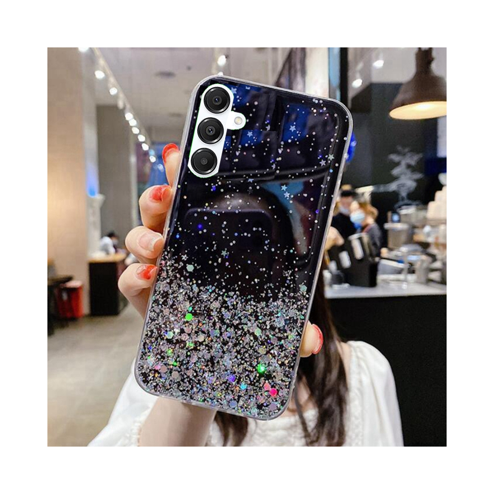 (, For Galaxy A15 5G) Bling Glitter Phone Case For Samsung Galaxy A14 A1 Black 931287665241