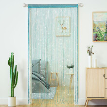 Glittrande Beaded Curtains för Dörrar, Hängande Hippie Glisten Beads Fönsterpanel