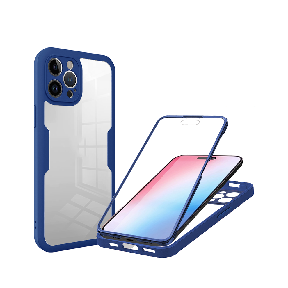 (, For Galaxy A05s 4G) Luxury 360 Full Body Shockproof Protective Case Fo Blue 931287675974